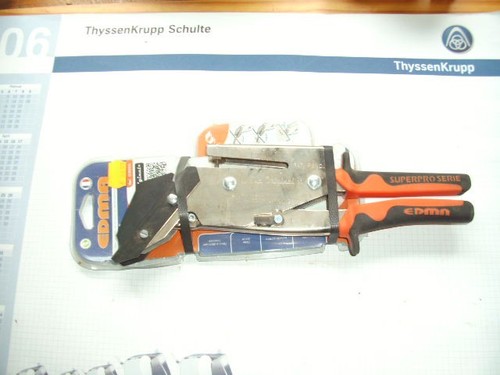 Schieferschere mit locher - ,